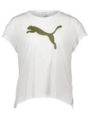 Puma Koszulka funkcyjna "Modern" w kolorze białym rozmiar: L. Białe koszulki damskie Puma, l, bez wzorów, bez kołnierzyka, bez ramiączek. Za 79.03 zł.