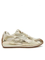 KARL LAGERFELD Sneakersy Velocette KL63925 Złoty. Żółte obuwie sportowe damskie KARL LAGERFELD, ze skóry, bez zapięcia. Za 479.99 zł.