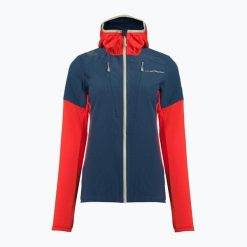 Bluza trekkingowa damska La Sportiva Session Tech Hoody. Bluzy damskie La Sportiva, bez wzorów, bez kaptura. Za 339.99 zł.