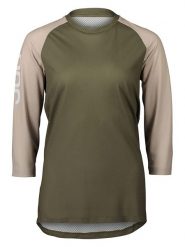 POC Koszulka kolarska "Pure" w kolorze khaki rozmiar: L. Brązowe koszulki damskie POC, l, bez wzorów, z materiału, bez kołnierzyka, bez ramiączek. Za 149.31 zł.