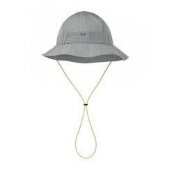 Kapelusz BUFF GO BUCKET HAT SOLID. Szare kapelusze damskie Buff, bez wzorów, sportowe. Za 189.90 zł.