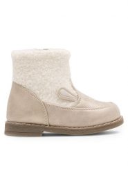 Nelli Blu Kozaki AVO-5102-055 Złoty. Żółte kozaki dziewczęce Nelli Blu, bez wzorów, z materiału, bez obcasa, bez zapięcia. Za 129.99 zł.