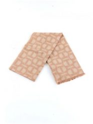 TWINSET Szalik 242TO5150 Beżowy. Brązowe szaliki damskie Twinset, bez wzorów, z materiału. Za 399.99 zł.