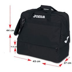 Torba Joma training (M). Czarne torby sportowe Joma, bez wzorów, z materiału, małe. Za 94.99 zł.