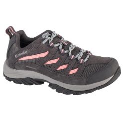 Buty trekkingowe damskie, Crestwood Waterproof. Szare obuwie trekkingowe damskie Columbia, bez zapięcia. Za 309.99 zł.