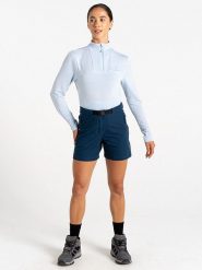 Dare 2b Szorty funkcyjne "Melodic Pro II" w kolorze granatowym rozmiar: 44. Niebieskie spodenki sportowe damskie Dare 2b, bez wzorów, z materiału, outdoorowe. Za 136.13 zł.