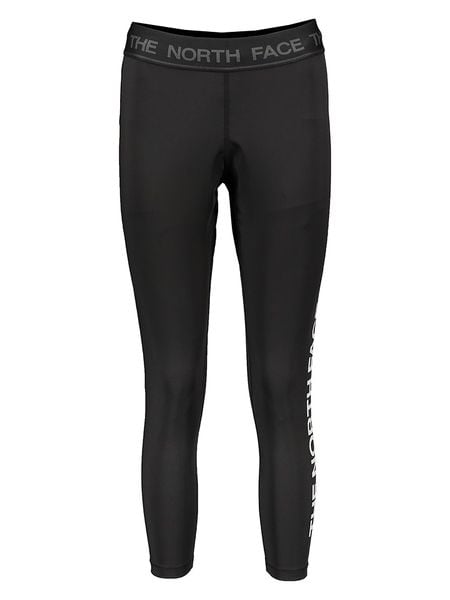 The North Face Legginsy sportowe "Flex" w kolorze czarnym rozmiar: S. Czarne legginsy damskie The North Face, s, bez wzorów, outdoorowe. Za 161.73 zł.