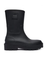 Calvin Klein Kalosze Rainboot Rubber HW0HW03179 Czarny. Czarne kalosze damskie Calvin Klein, bez wzorów, z syntetyku. Za 409.99 zł.