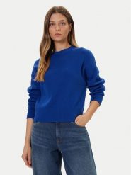 Vero Moda Sweter Gold Art 10332206 Niebieski Regular Fit. Niebieskie swetry klasyczne damskie Vero Moda, l, z syntetyku, bez kołnierzyka. Za 179.99 zł.