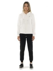 Bluza z bawełna z kaptur na co dzień na siłownię. Czarne bluzy damskie LEONE 1947 APPAREL, s, bez wzorów, z bawełny, bez kaptura. Za 437.84 zł.