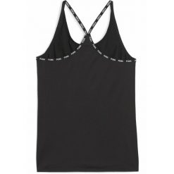 Damska koszulka bez rękawów PUMA STRONG PUMA Black. Czarne koszulki damskie Puma, bez wzorów, bez kołnierzyka, bez ramiączek. Za 129.00 zł.
