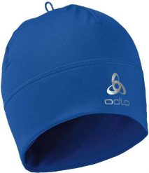 CZAPKA POLAROWA ODLO MICROFLEECE 762820 20731. Niebieskie czapki damskie ODLO, bez wzorów, z materiału. Za 119.99 zł.