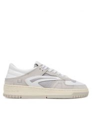 D.A.T.E. Sneakersy Torneo W421-TC-NT Szary. Szare obuwie sportowe damskie D.A.T.E., ze skóry, bez zapięcia. Za 529.99 zł.