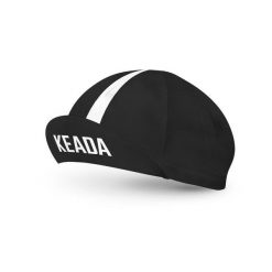 Podstawowa czapka kolarska – czarna. Czarne czapki z daszkiem damskie KEADA SPORTS, bez wzorów. Za 129.00 zł.