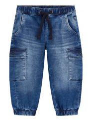 Guess Jeansy N6BA03 D2178 Niebieski Regular Fit. Niebieskie jeansy chłopięce Guess, z bawełny. Za 199.99 zł.