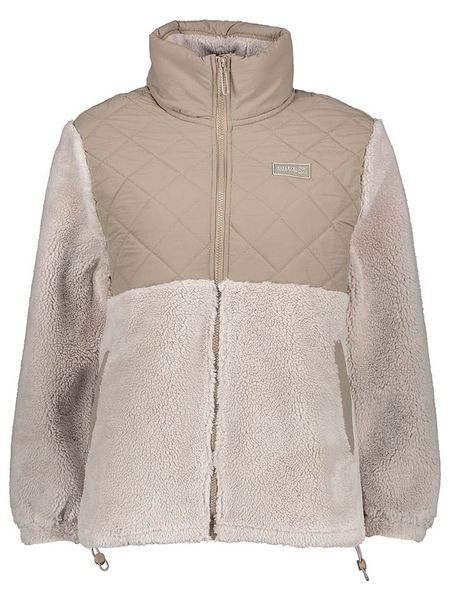 Sublevel Kurtka polarowa w kolorze beżowym rozmiar: XL. Brązowe kurtki damskie Sublevel, xl, bez wzorów, z polaru, bez kaptura. Za 96.14 zł.