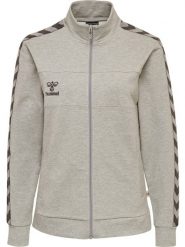 Bluza damska Hummel zip Lmove Classic. Szare bluzy damskie Hummel, xs, bez wzorów, z dżerseju, bez kaptura. Za 261.00 zł.