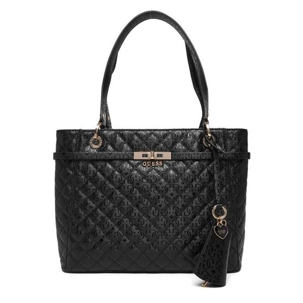 Torebka Guess. Czarne torebki klasyczne damskie Guess, bez dodatków. Za 369.99 zł.