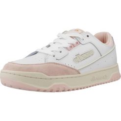 Buty ELLESSE LS987 CUPSOLE Rose. Czerwone obuwie trekkingowe damskie Ellesse, ze skóry, bez zapięcia. Za 292.99 zł.