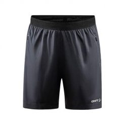 Spodnie treningowe damskie Craft Evolve Zip Pocket. Czarne obuwie sportowe damskie Craft, z materiału, bez zapięcia, na fitness i siłownię. Za 239.00 zł.