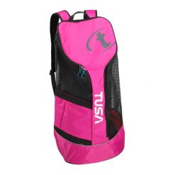 Plecak TUSA Mesh. Czarne plecaki TUSA, bez wzorów, z meshu. Za 349.99 zł.
