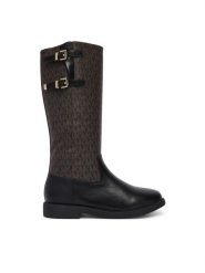 MICHAEL Michael Kors Kozaki MK05030210 Brązowy. Brązowe kozaki dziewczęce MICHAEL Michael Kors, bez wzorów, ze skóry, bez obcasa, bez zapięcia. Za 534.99 zł.