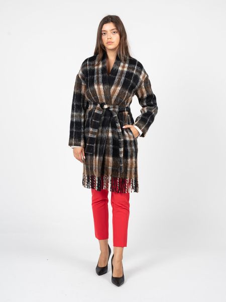 Rebel Queen By Liu Jo Kardigan | YF0002 T5010 | Kobieta | Czarny. Czarne kardigany damskie Liu Jo, bez wzorów, z materiału. W wyprzedaży za 459.00 zł.