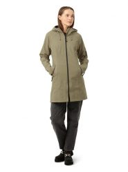 Ilse Jacobsen Płaszcz przeciwdeszczowy w kolorze khaki rozmiar: 42. Brązowe płaszcze damskie Ilse Jacobsen, bez wzorów, bez kaptura. Za 331.95 zł.