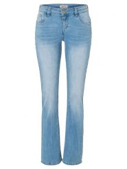 Timezone Dżinsy "Lisa" - Slim fit - w kolorze błękitnym rozmiar: W28/L32. Niebieskie jeansy damskie Timezone. Za 148.96 zł.
