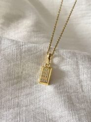 Lodie Silver Naszyjnik z zawieszką - dł. 45 cm rozmiar: onesize. Szare naszyjniki damskie Lodie Silver, metalowe. Za 44.09 zł.
