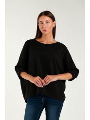 Tamba Bluza w kolorze czarnym rozmiar: 36-42. Czarne bluzy damskie Tamba, bez wzorów, bez kaptura. Za 78.47 zł.