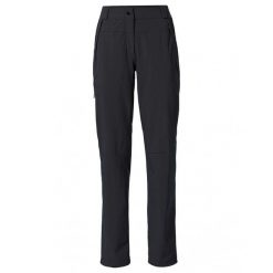 Spodnie turystyczne damskie Vaude Farley Stretch Pants III. Czarne spodnie sportowe damskie Vaude, bez wzorów, z materiału, narciarskie. Za 529.90 zł.