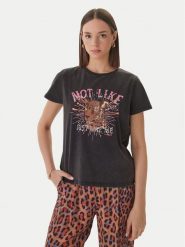 LOLA CASADEMUNT T-Shirt MS2615050 Czarny Regular Fit. Czarne t-shirty damskie LOLA CASADEMUNT, xs, bez wzorów, z bawełny, bez kołnierzyka. Za 294.99 zł.