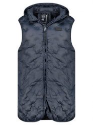 Geographical Norway Kamizelka "Vaniela" w kolorze granatowym rozmiar: XL. Niebieskie kamizelki damskie Geographical Norway, xl, bez wzorów, bez kaptura. Za 179.45 zł.