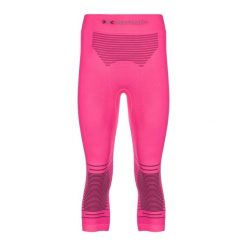 Legginsy termoaktywne damskie 3/4 X-Bionic Energizer 4.0 Pink. Czerwone legginsy damskie X BIONIC, bez wzorów. Za 489.99 zł.