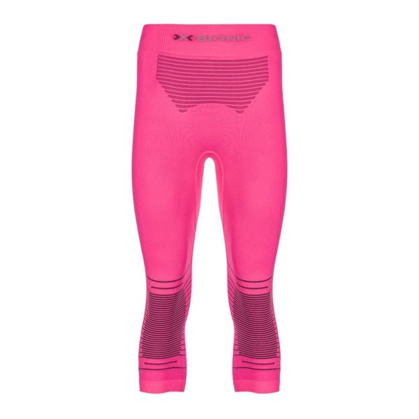 Legginsy termoaktywne damskie 3/4 X-Bionic Energizer 4.0 Pink. Czerwone legginsy damskie X BIONIC, l, bez wzorów, z materiału. Za 150.00 zł.