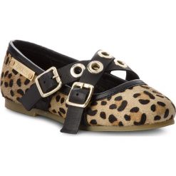 Baleriny GUESS - FIMEL3 LEP02 LDP. Brązowe baleriny dziewczęce Guess, z materiału. W wyprzedaży za 179.00 zł.