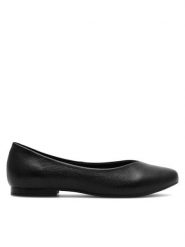 Lasocki Baleriny EST-RUMBA-02 Czarny. Czarne balerinki damskie Lasocki, bez wzorów, ze skóry. Za 149.99 zł.
