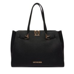 Torebka LOVE MOSCHINO. Czarne torebki klasyczne damskie Love Moschino, bez dodatków. Za 1,099.00 zł.