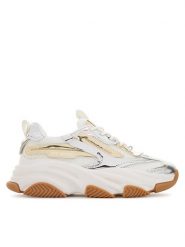 Steve Madden Sneakersy Possession-E SM19000033 Srebrny. Szare obuwie sportowe damskie Steve Madden, z materiału, bez zapięcia. Za 309.99 zł.