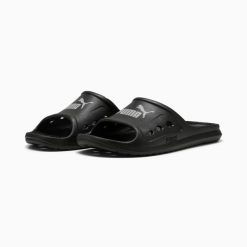 Klapki unisex Puma DIVECAT DRY czarne 40485401 r 37. Czarne klapki damskie Puma, bez wzorów, bez obcasa, bez zapięcia. Za 179.00 zł.