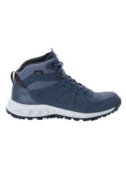 Jack Wolfskin Buty turystyczne "Woodland 2" w kolorze niebieskim rozmiar: 42. Niebieskie obuwie trekkingowe damskie Jack Wolfskin, bez zapięcia. Za 325.03 zł.