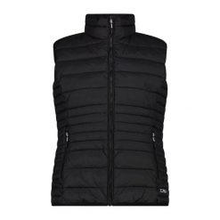 Kamizelka damska CMP Sorona. Czarne kamizelki damskie CMP, na lato, bez wzorów, bez kaptura. Za 371.50 zł.