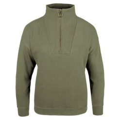 Bluza damska z zamkiem 1/2 Jack Pyke. Zielone bluzy damskie Jack Pyke, l, bez wzorów, z dzianiny, bez kaptura. Za 266.50 zł.