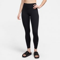 Legginsy Kobieta Nike High-Waisted Leffing czarny. Czarne legginsy damskie Nike, l, bez wzorów, z elastanu. Za 329.99 zł.