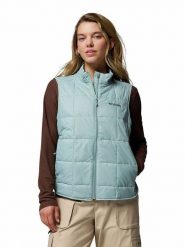 Columbia Kamizelka pikowana "Sienna Hill Quilted" w kolorze błękitnym rozmiar: L. Niebieskie kamizelki damskie Columbia, l, bez wzorów, bez kaptura. Za 269.95 zł.