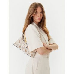 Torebka Guess. Brązowe torebki klasyczne damskie Guess, bez dodatków. Za 332.99 zł.