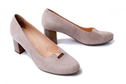 BIOECO BY ARKA 6192 0771 beż, czółenka damskie. Brązowe czółenka damskie Bioeco by Arka, bez wzorów, ze skóry, bez obcasa, na obcasie. Za 354.90 zł.