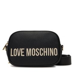 Torebka LOVE MOSCHINO. Czarne listonoszki damskie Love Moschino, bez wzorów, bez dodatków. Za 599.99 zł.