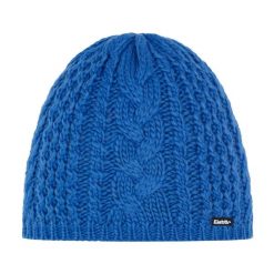 Czapka Eisbar Afra MÜ. Niebieskie czapki damskie Eisbär, bez wzorów, z wełny. Za 159.90 zł.